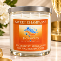 Sweet Champagne Exclusively Fragranced Soy Wax Blend Candle